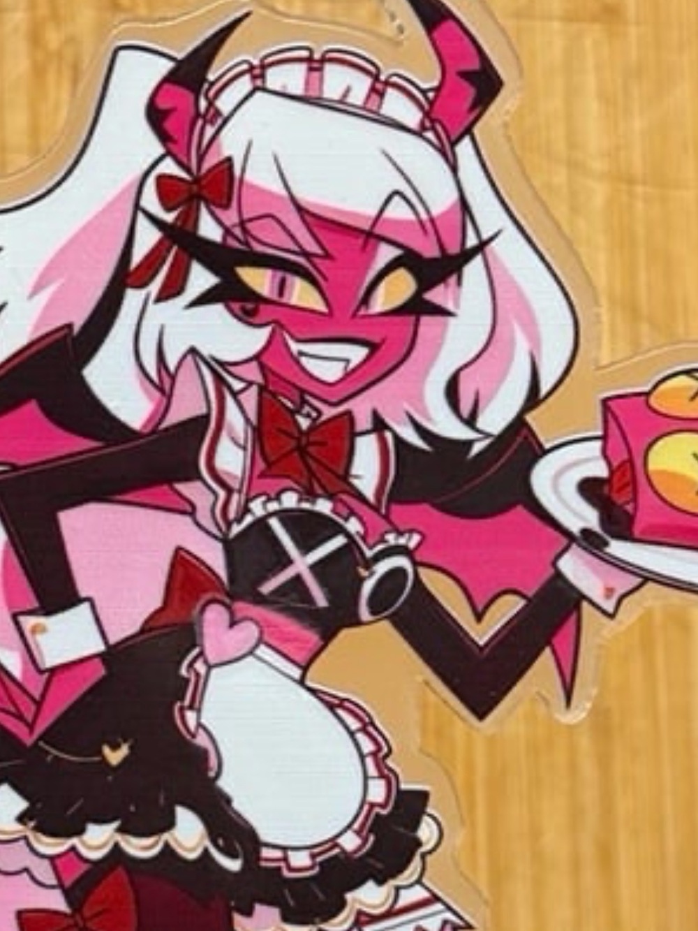 Helluva Boss Hazbin Hotel Verosika maid cafe anime acrylic figure standee